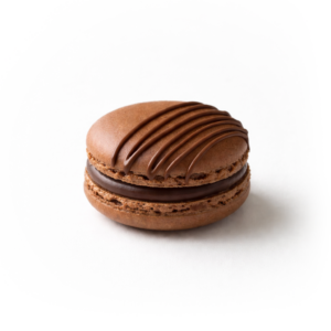 Chocolate Macaron from Boss Level Bakery custom desserts