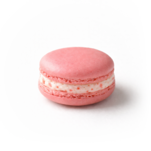 Strawberry Macaron from Boss Level Bakery custom desserts