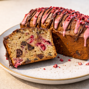 Chocolate Raspberry Bread from Boss Level Bakery custom desserts