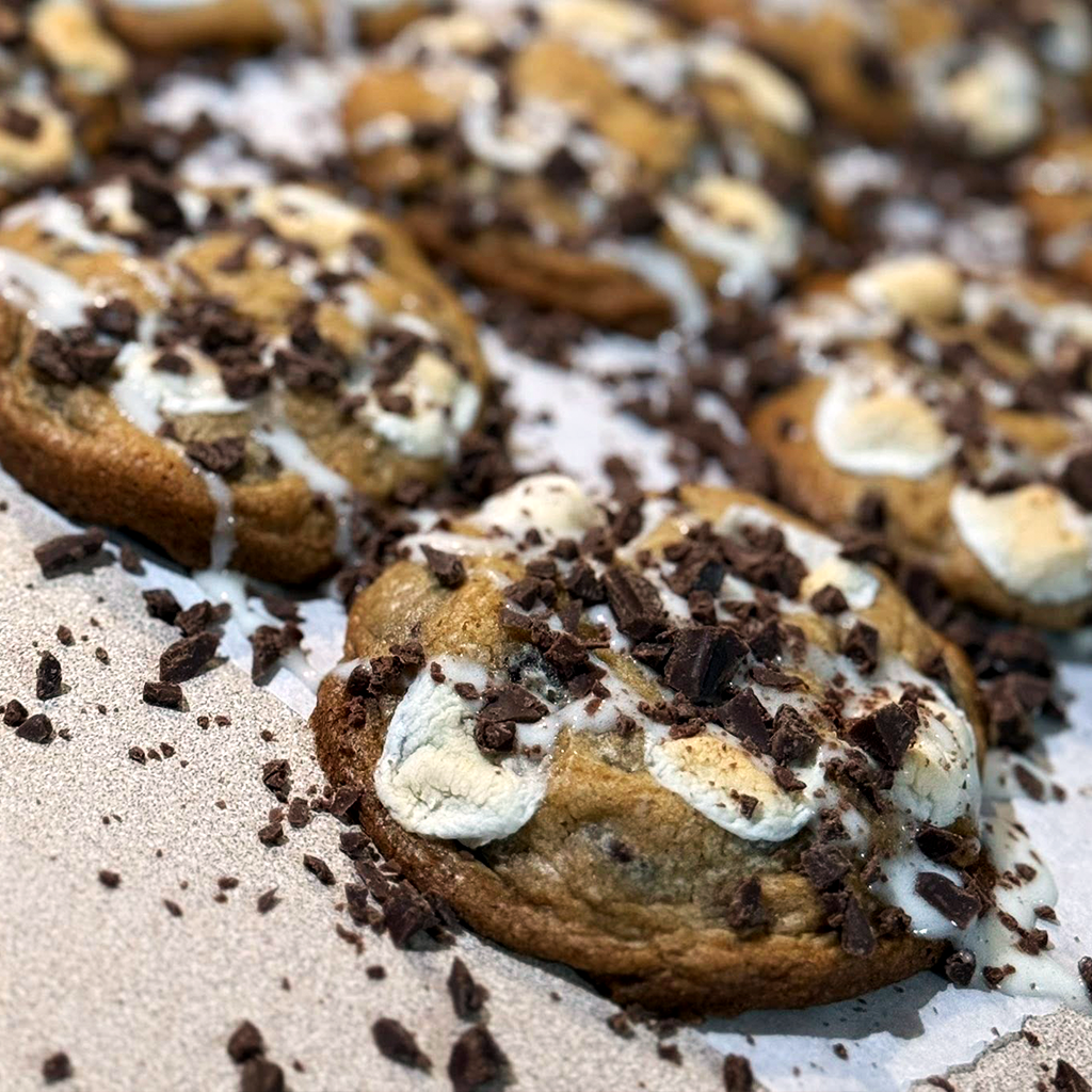 S'More Cookies from Boss Level Bakery custom desserts